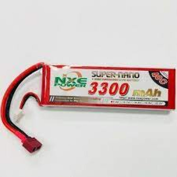 *CLEARANCE* NXE 3300SC403SDEAN 11.1V 3300mAh 40C Softcase w/Deans lipo Battery