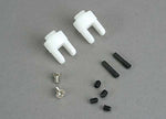 *CLEARANCE* Traxxas 4628 Differential output yokes (2)/ 3x5mm countersunk screws (2)/ 3mm set (set) screws (4)