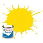 *CLEARANCE* Humbrol 63-69 Enamel Paint 14ml - 69 Yellow Gloss