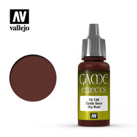 *CLEARANCE* Vallejo 72136 Game Colour Effects Dry Rust 17 ml Acrylic Paint
