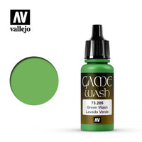 *CLEARANCE* Vallejo 73205 Game Wash Green Wash, 17 ml