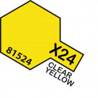*CLEARANCE* Tamiya Acrylic Mini X-24 T81524 Clear Yellow
