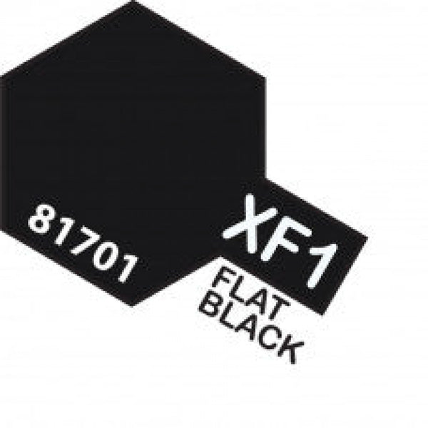*CLEARANCE* Tamiya Acrylic Mini XF-01 T81701 Flat Black