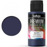*CLEARANCE* Vallejo 62011 Premium Colour Dark Blue 60ml Acrylic Airbrush Paint