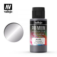 *CLEARANCE* Vallejo 62052 Premium Colour Gunmetal 60ml Acrylic Airbrush Paint