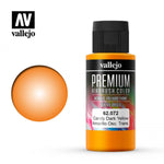 *CLEARANCE* Vallejo 62072 Premium Colour Candy Dark Yellow 60ml Acrylic Airbrush Paint