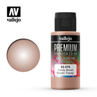 *CLEARANCE* Vallejo 62078 Premium Colour Candy Brown 60ml Acrylic Airbrush Paint