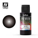 *CLEARANCE* Vallejo 62079 Premium Colour Candy Black 60ml Acrylic Airbrush Paint