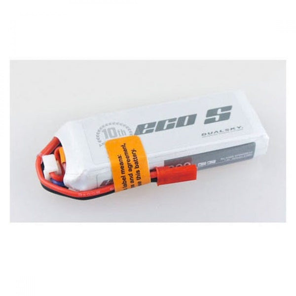 *CLEARANCE* Dualsky DSBXP08002ECO 800mah, 2S, 7.4V, 25C, Lipo battery with JST Connector