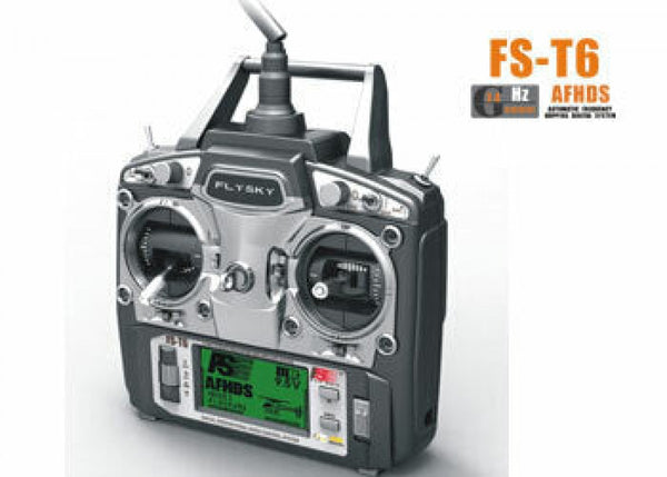 *CLEARANCE* Flysky FS-T6 2.4G Mode 2. 6 Channel Radio & Receiver system Quadcopter/Helicopter/Airplane