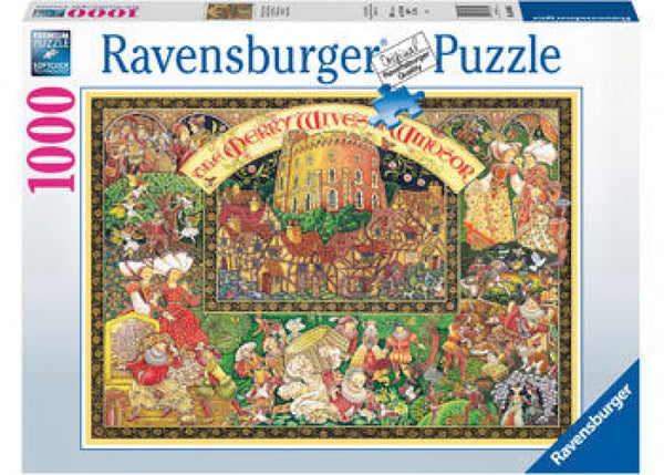 *CLEARANCE* Ravensburger RB168095 The Merry Wives of Winsor 1000pce