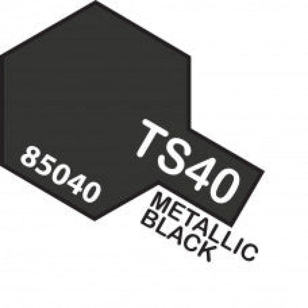 *CLEARANCE* Tamiya TS-40 T85040 Metallic Black
