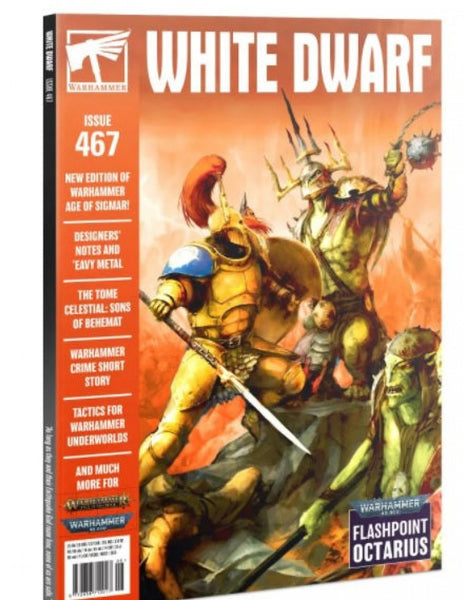 *CLEARANCE* 467 Games Workshop WD08 White Dwarf 467 AUG 2021