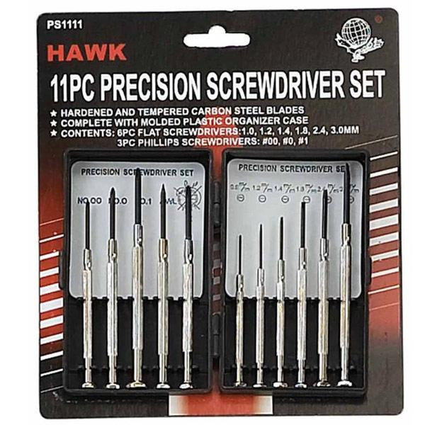 *CLEARANCE*  Hawk WK1111 11pce Screw Driver Set