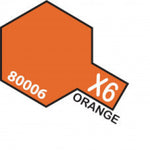 *CLEARANCE* Tamiya Enamel Mini X-06 T80006 Orange