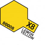 *CLEARANCE* Tamiya Enamel Mini X-08 T80008 Lemon Yellow