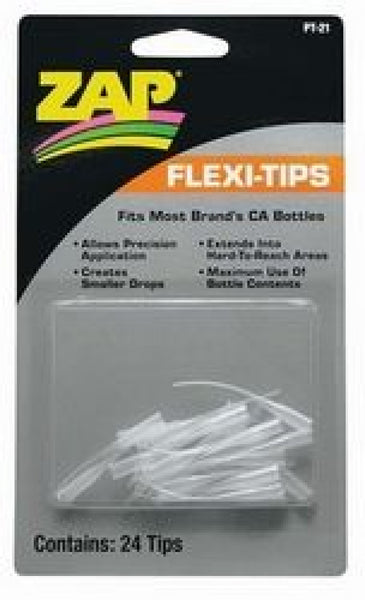 *CLEARANCE* ZAP PT-21 Flexitips  (24 tips/card)