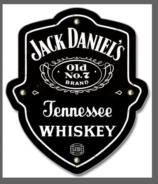 *CLEARANCE* Imprezive YHJ54451 Jack Daniel's 3 'Old No.7 Brand Tennessee Whiskey' Light Up Shield