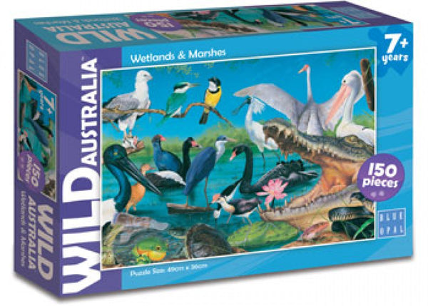 *CLEARANCE* Blue Opal BL01980 - Wild Aust Wetlands & Marshes 150 piece puzzle